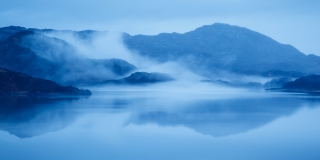 Loch Assynt mist