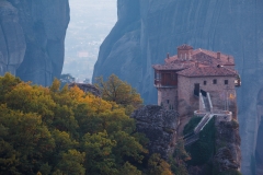 Monastery and autumn colour