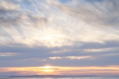 Findhorn Beach sunset