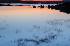 Sunrise at an isolated lochan