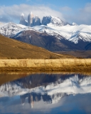 Los Cuernos del Paine reflection