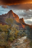 Watchman at sunset